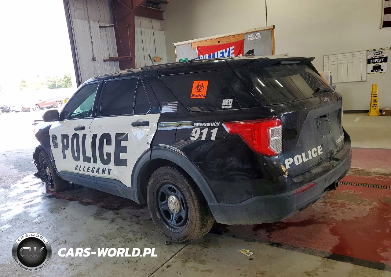 2020 Ford Explorer Police Interceptor VIN:1FM5K8AB0LGA41671 - 2