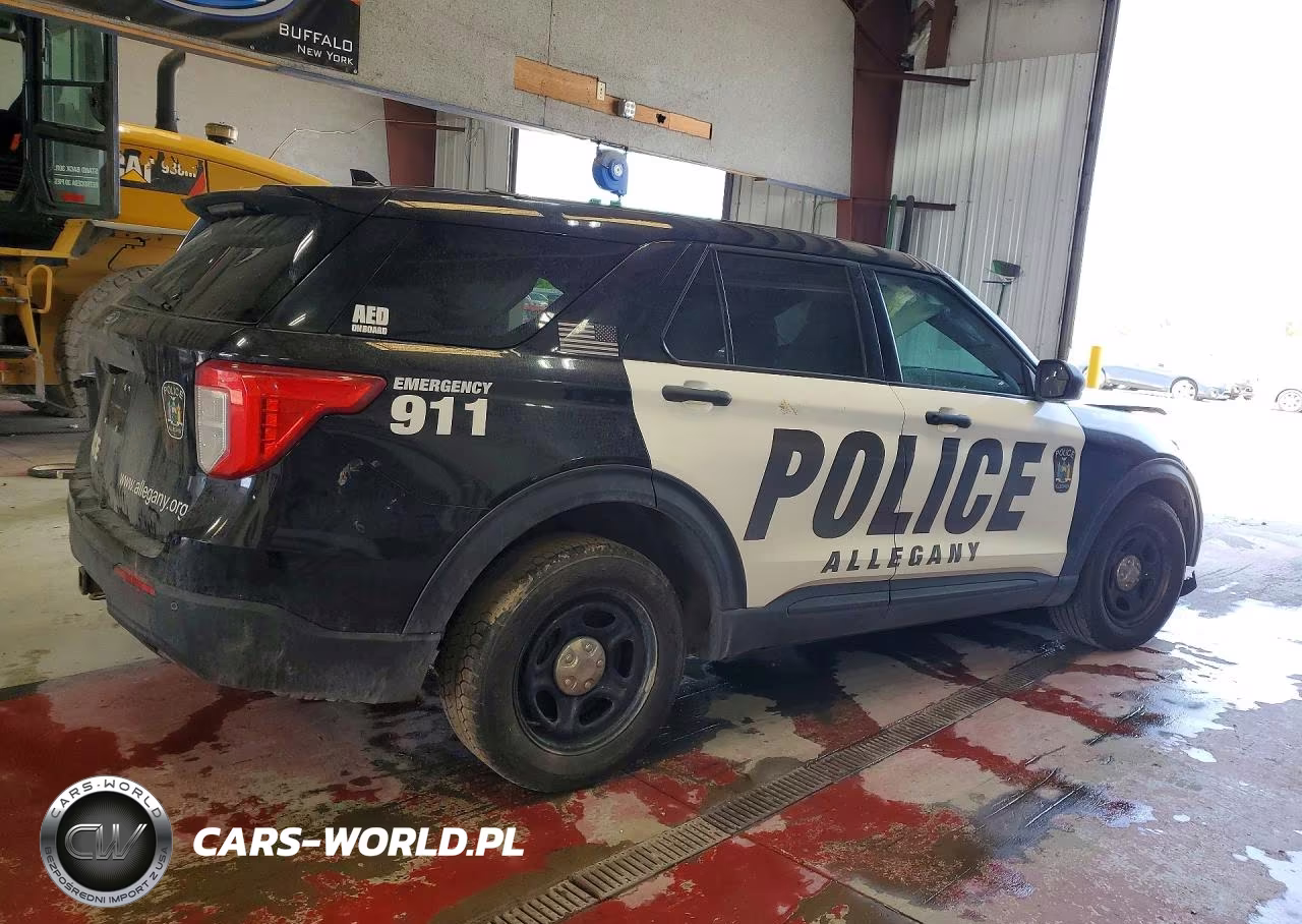 2020 Ford Explorer Police Interceptor VIN:1FM5K8AB0LGA41671 - 3
