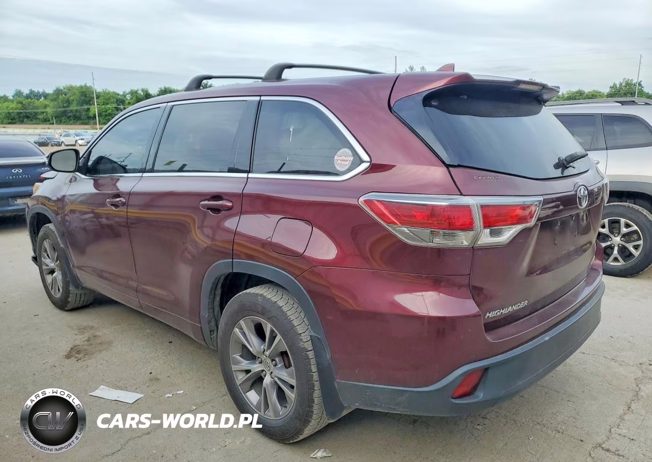 2015 Toyota Highlander Le Plus VIN:5TDBKRFH7FS076101 - 2