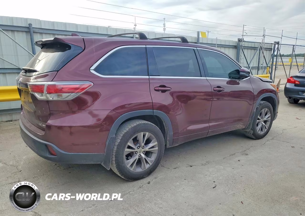 2015 Toyota Highlander Le Plus VIN:5TDBKRFH7FS076101 - 3