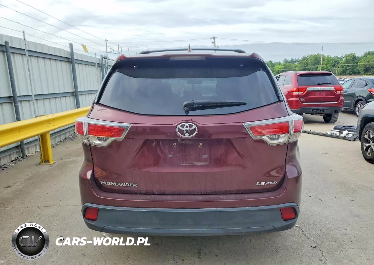 2015 Toyota Highlander Le Plus VIN:5TDBKRFH7FS076101 - 6