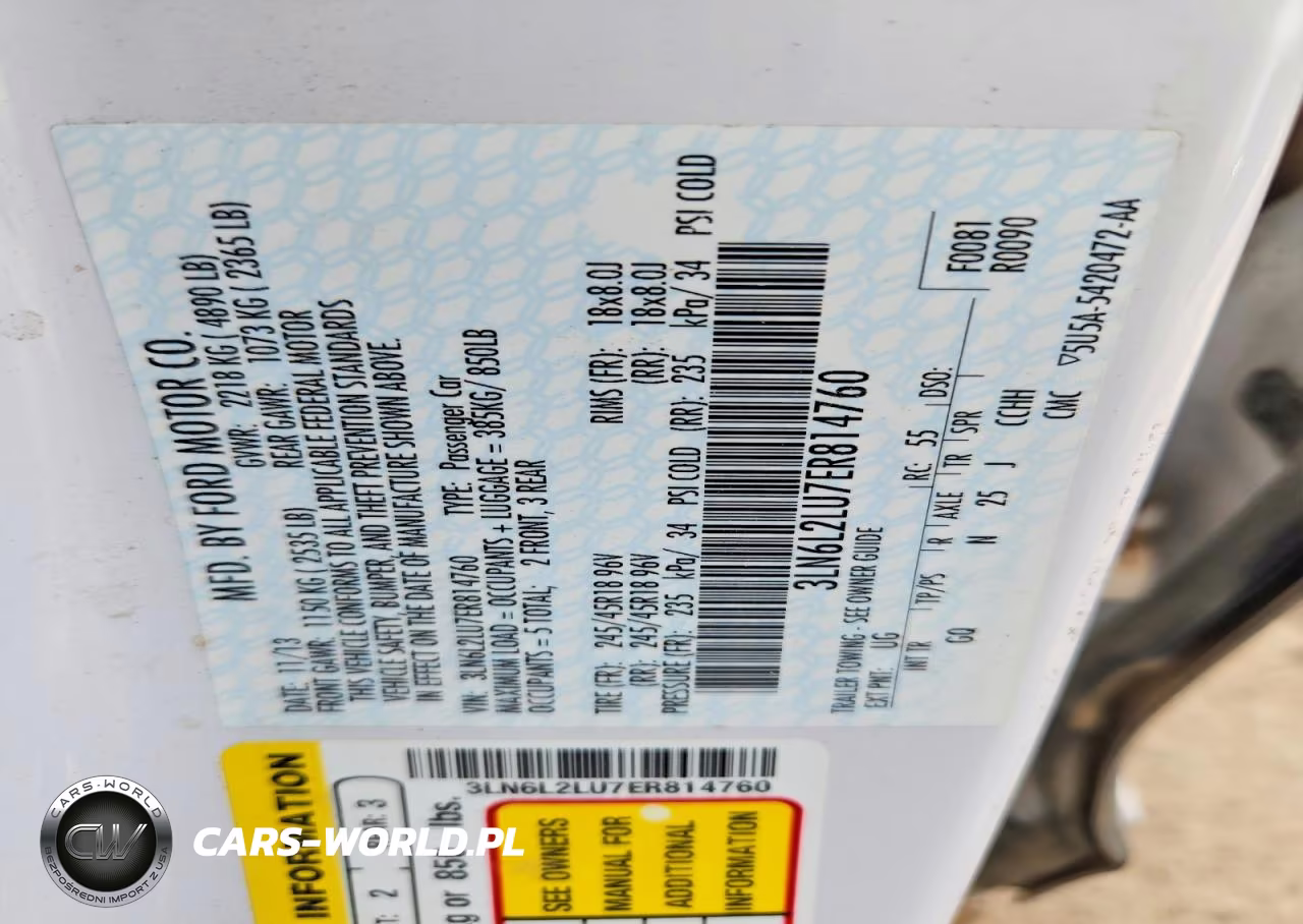 2014 Lincoln Mkz Hybrid VIN:3LN6L2LU7ER814760 - 13
