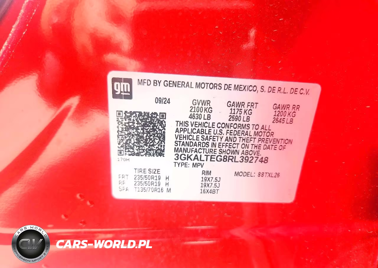 2024 GMC Terrain Sle VIN:3GKALTEG8RL392748 - 13