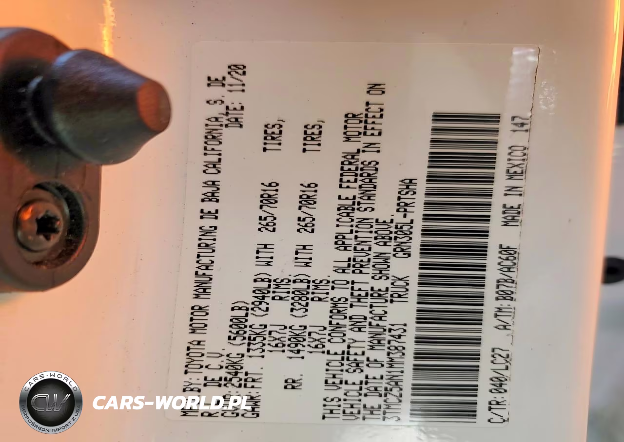 2021 Toyota Tacoma Trd Off-Road VIN:3TMCZ5AN1MM387431 - 12