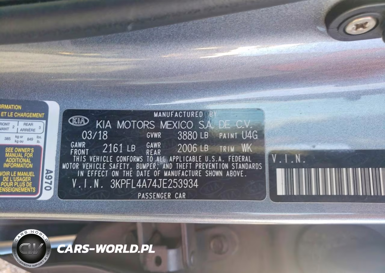 2018 Kia Forte S VIN:3KPFL4A74JE253934 - 12