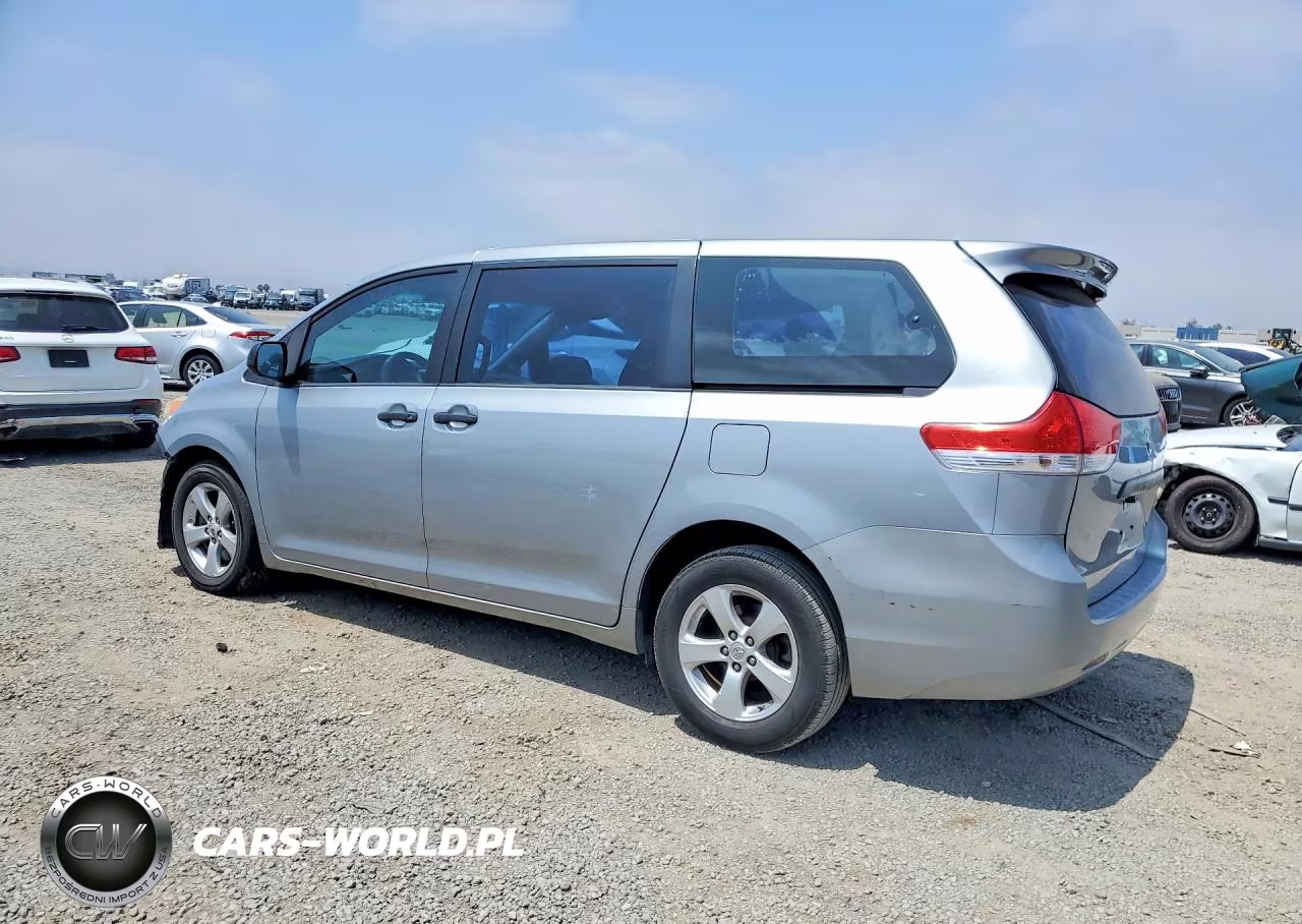 2011 Toyota Sienna Base 7-Passenger VIN:5TDKA3DC7BS003005 - 2