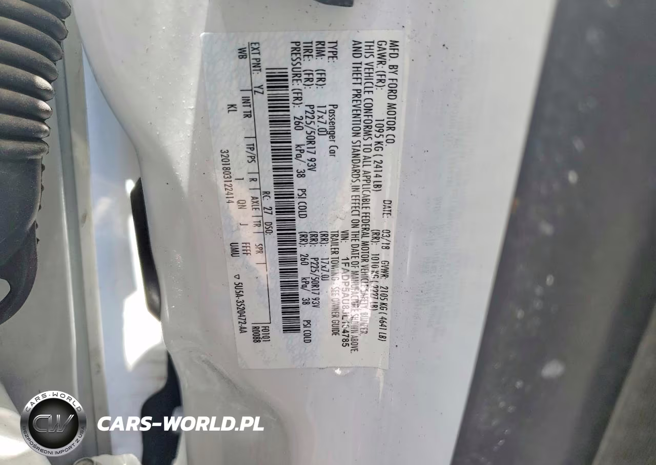 2018 Ford C-Max Se VIN:1FADP5AU8JL104785 - 12