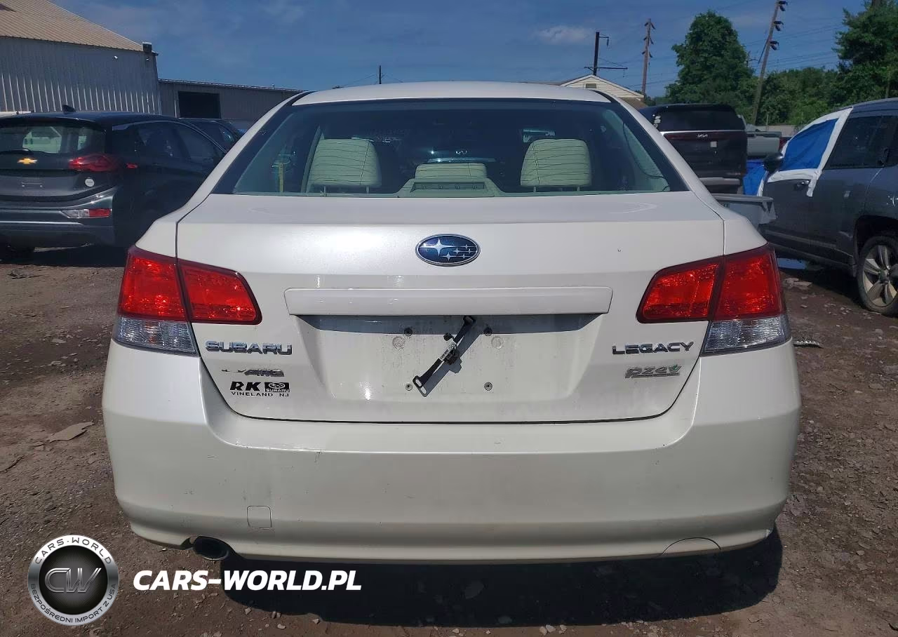 2011 Subaru Legacy 2.5I Premium VIN:4S3BMBB61B3229167 - 6