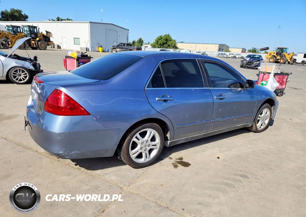 2007 Honda Accord Lx VIN:1HGCM56437A037350 - 3