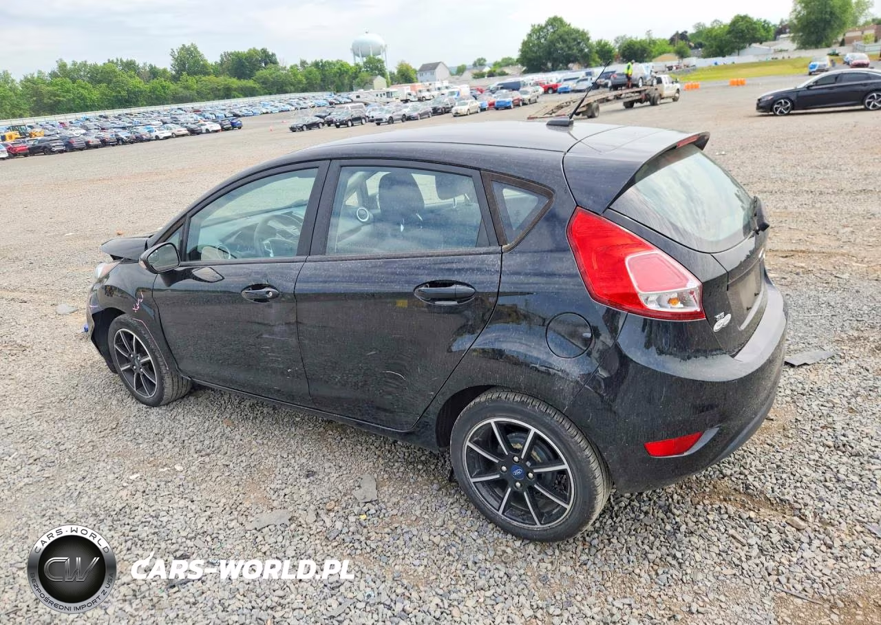 2019 Ford Fiesta Se VIN:3FADP4EJ4KM102736 - 2