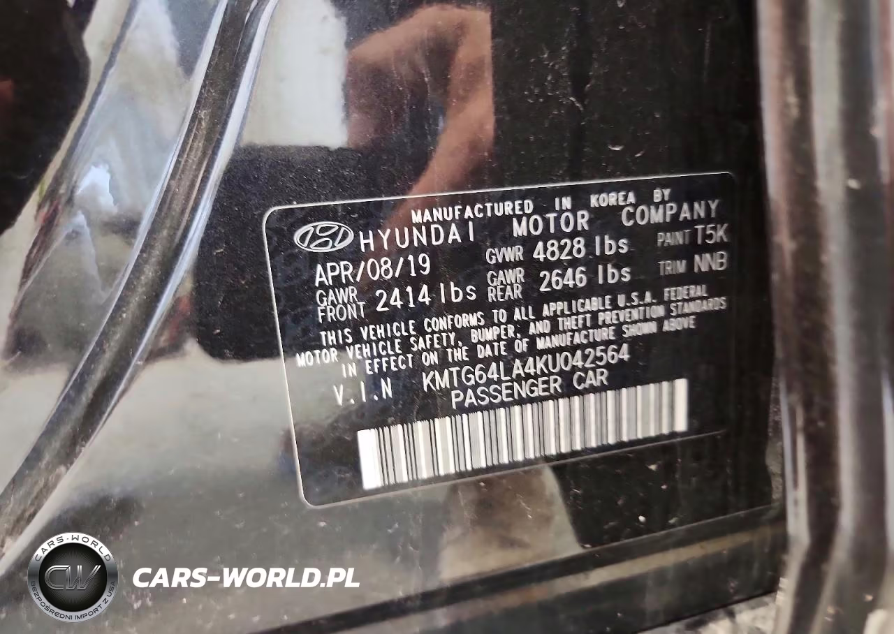 2019 Genesis G70 Advanced VIN:KMTG64LA4KU042564 - 12
