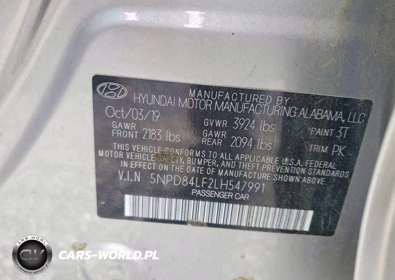 2020 Hyundai Elantra Sel VIN:5NPD84LF2LH547991 - 12