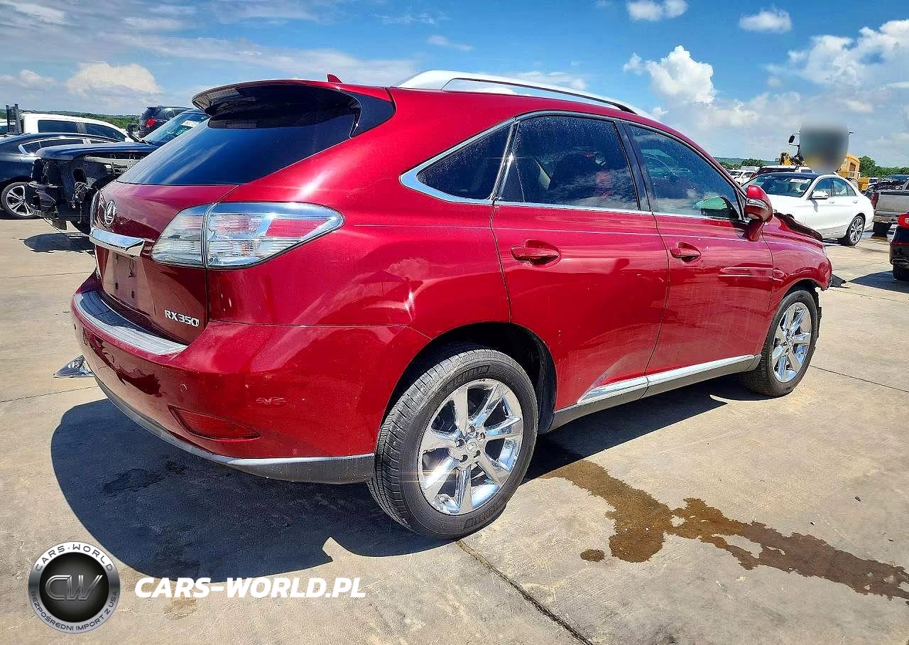2011 Lexus Rx 350 VIN:2T2ZK1BAXBC054861 - 3