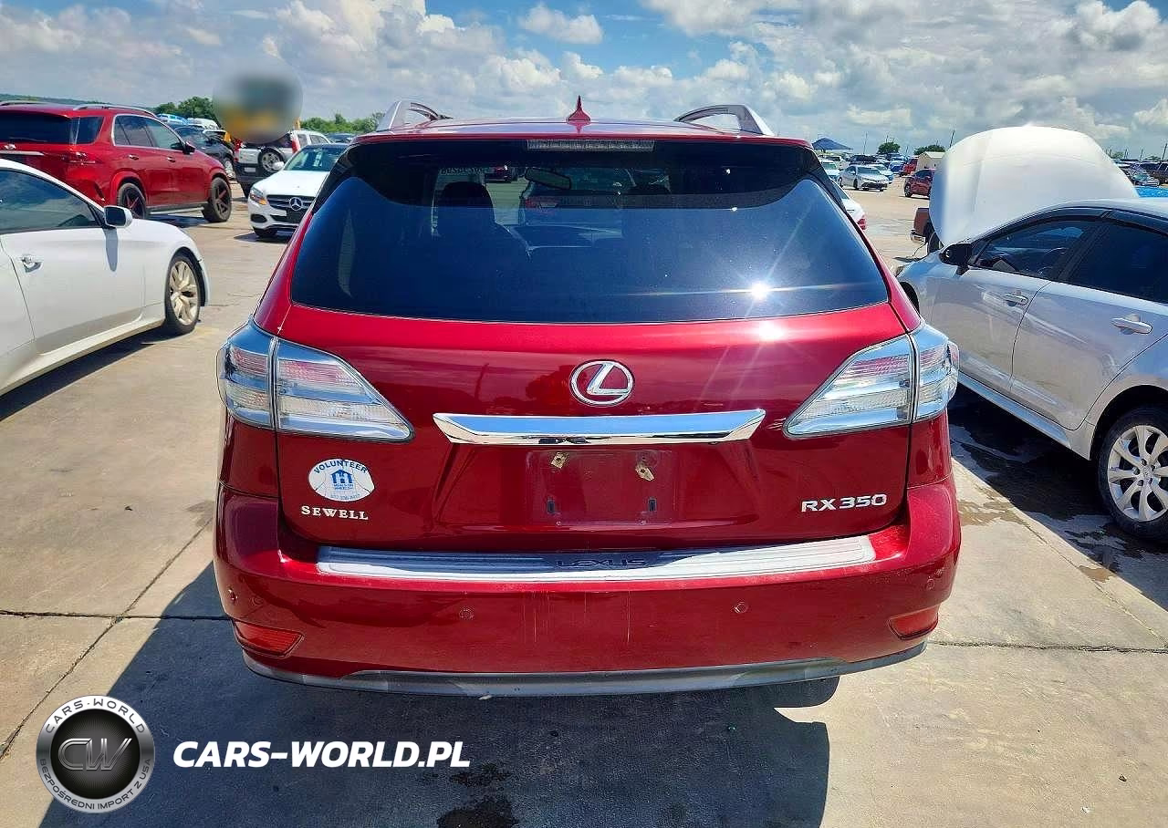 2011 Lexus Rx 350 VIN:2T2ZK1BAXBC054861 - 6