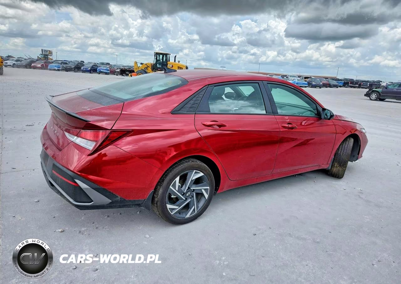 2025 Hyundai Elantra Sel Sport VIN:KMHLM4DG1SU041938 - 3