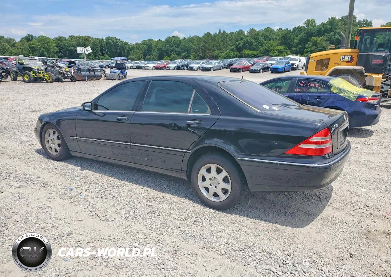 2001 Mercedes-Benz S 430 VIN:WDBNG70J11A214136 - 2