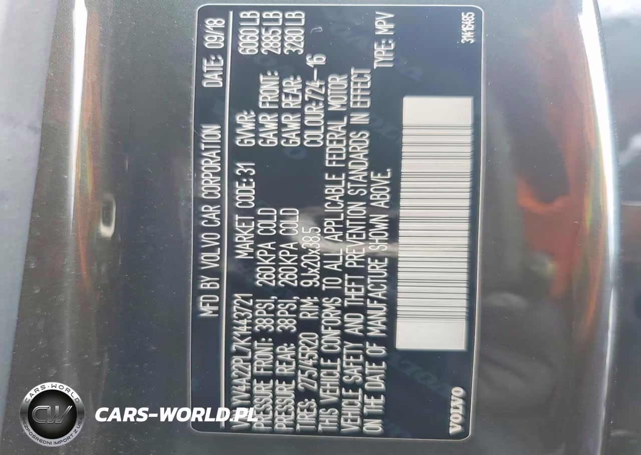 2019 Volvo Xc90 T6 Inscription VIN:YV4A22PL7K1443721 - 13