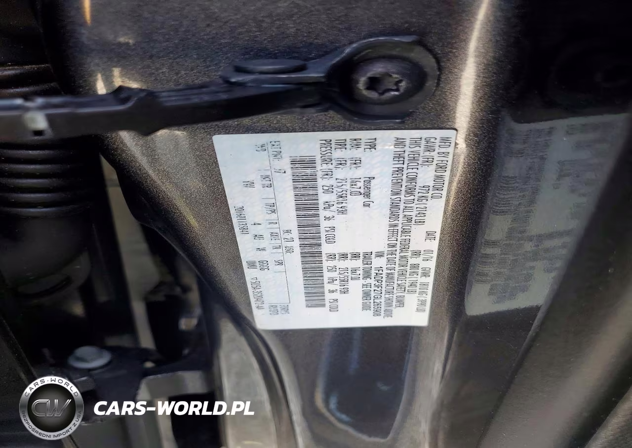 2016 Ford Focus Se VIN:1FADP3F27GL265908 - 12