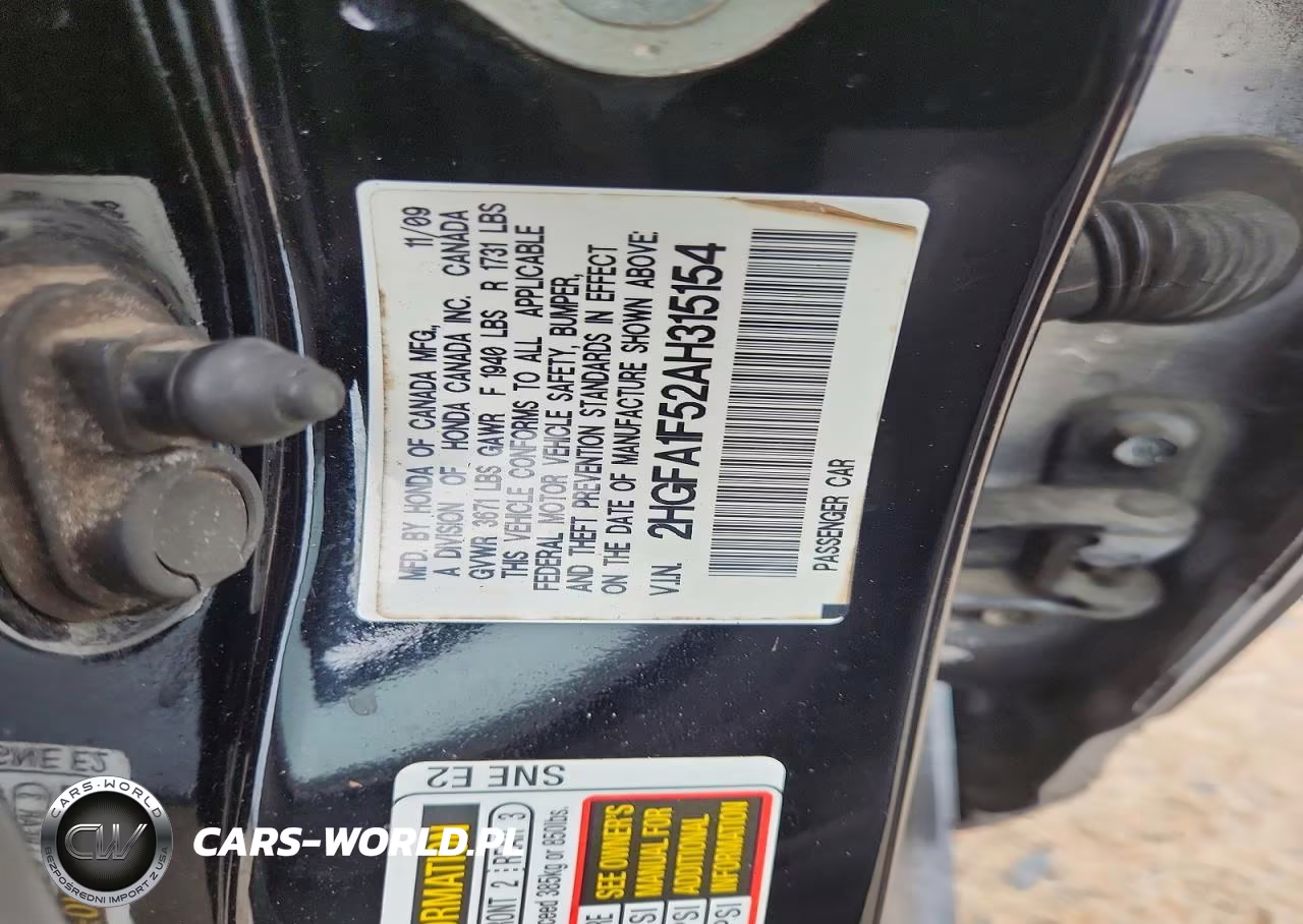2010 Honda Civic VIN:2HGFA1F52AH315154 - 12
