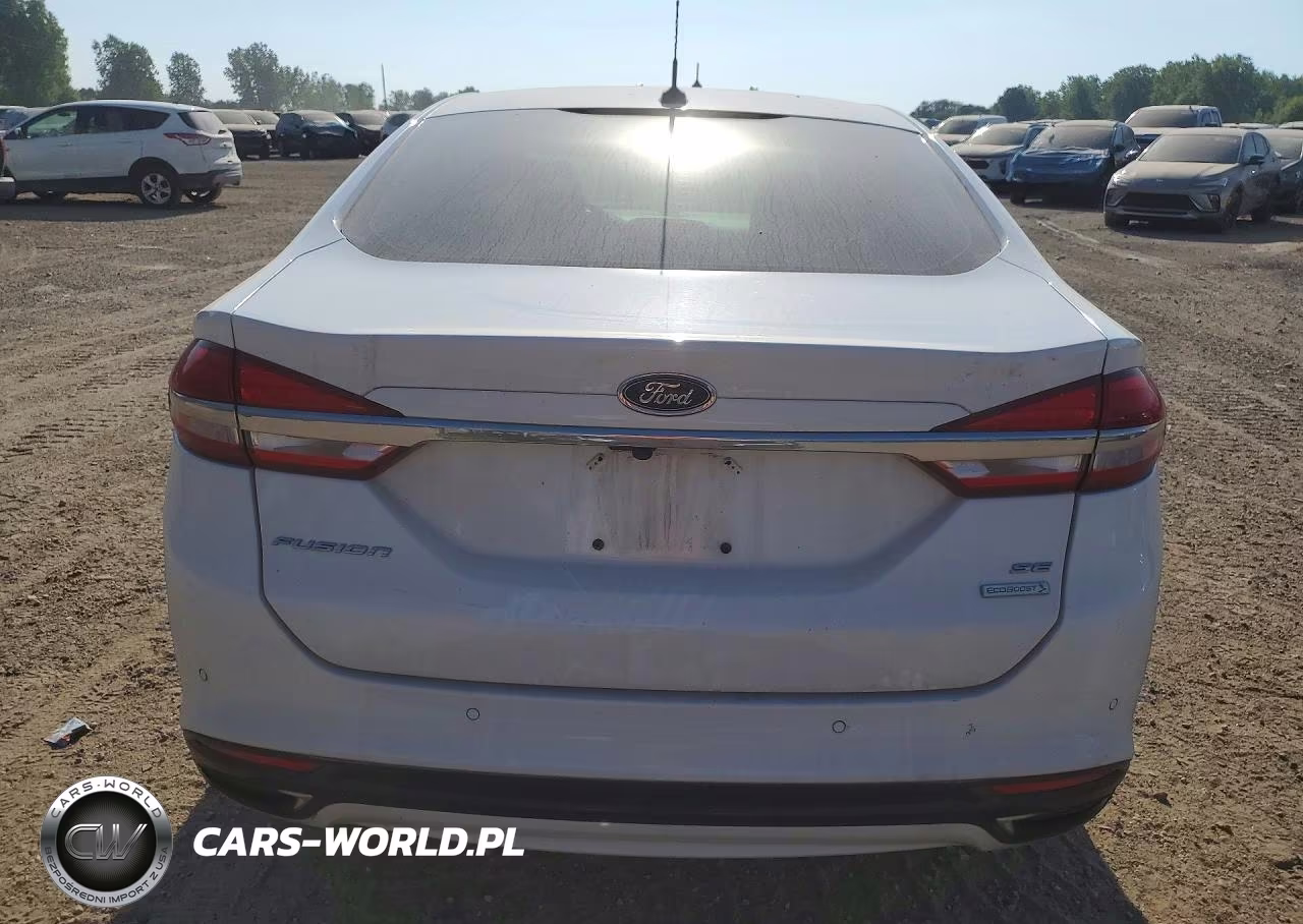 2017 Ford Fusion Se VIN:3FA6P0H91HR395994 - 6