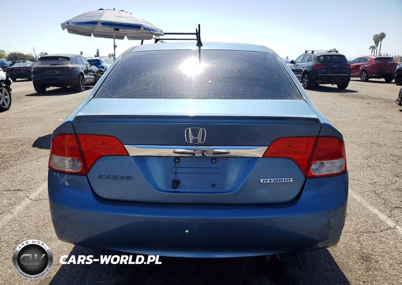 2009 Honda Civic Hybrid VIN:JHMFA36239S000074 - 6