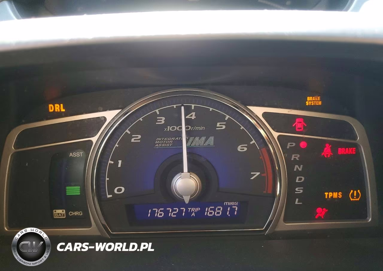 2009 Honda Civic Hybrid VIN:JHMFA36239S000074 - 9