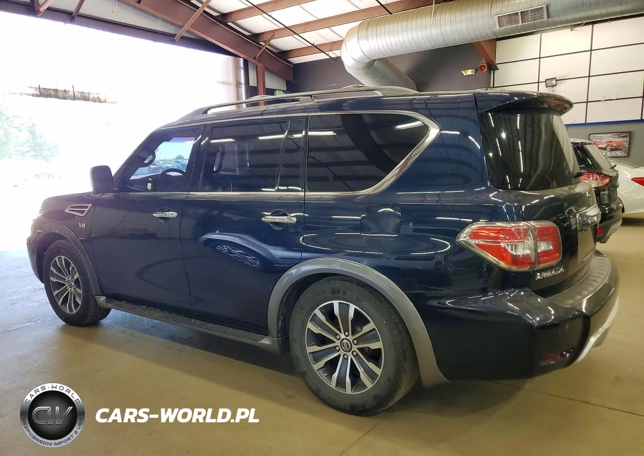 2017 Nissan Armada Sl VIN:JN8AY2NC7H9500471 - 2