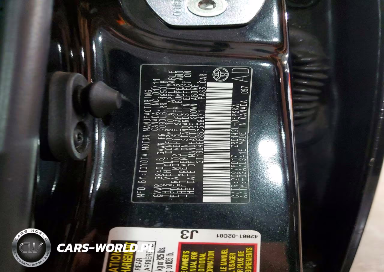 2011 Toyota Corolla S VIN:2T1BU4EE8BC558471 - 13