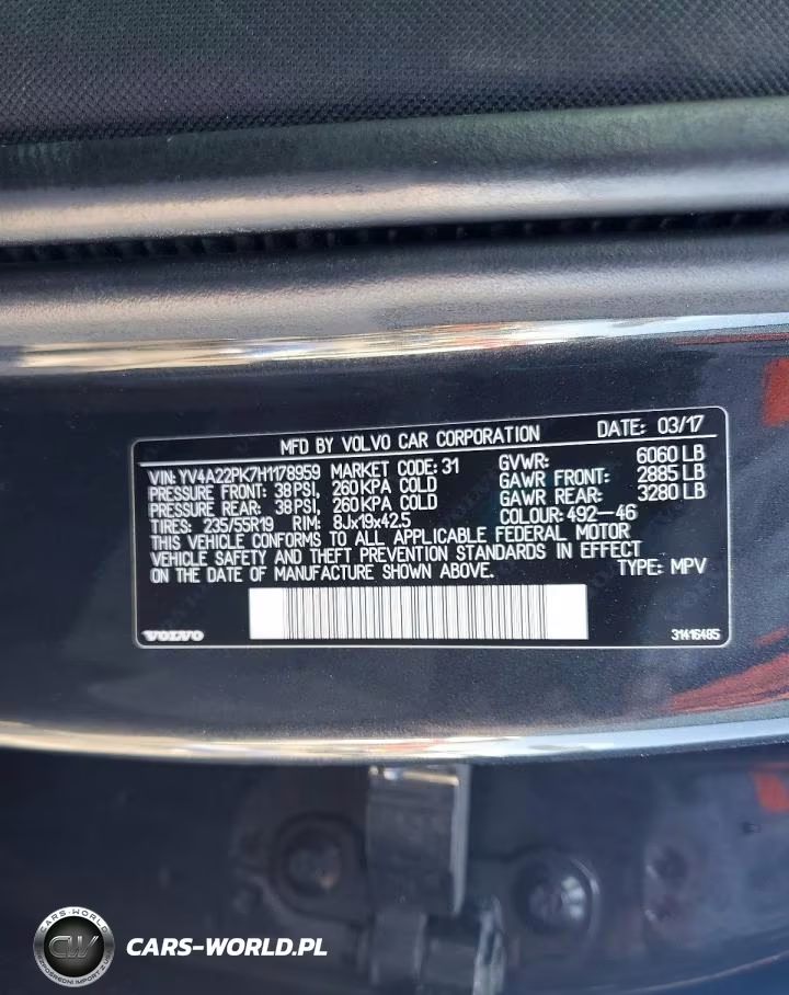 2017 Volvo Xc90 T6 VIN:YV4A22PK7H1178959 - 13