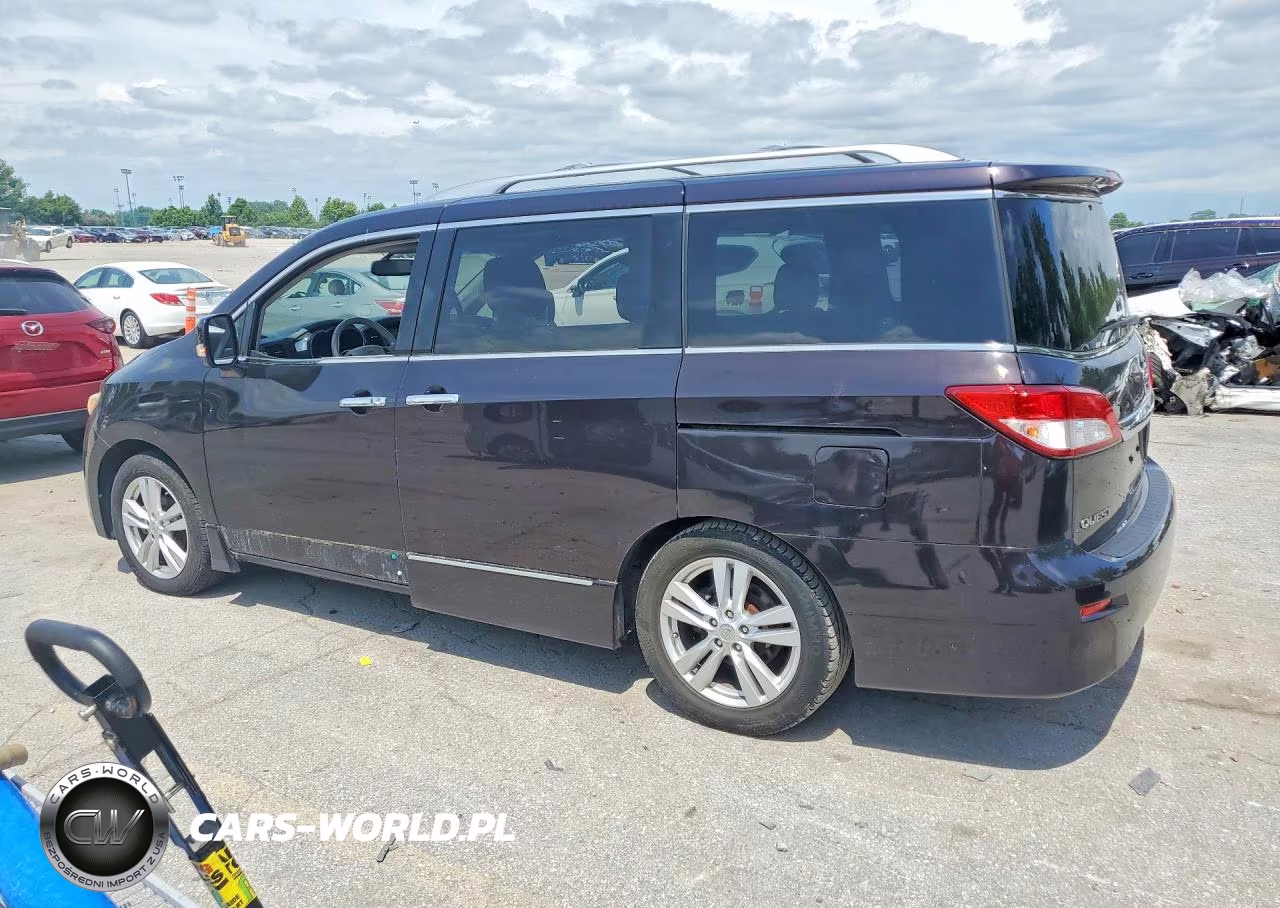 2011 NISSAN QUEST S VIN:JN8AE2KP4B9007175 - 2