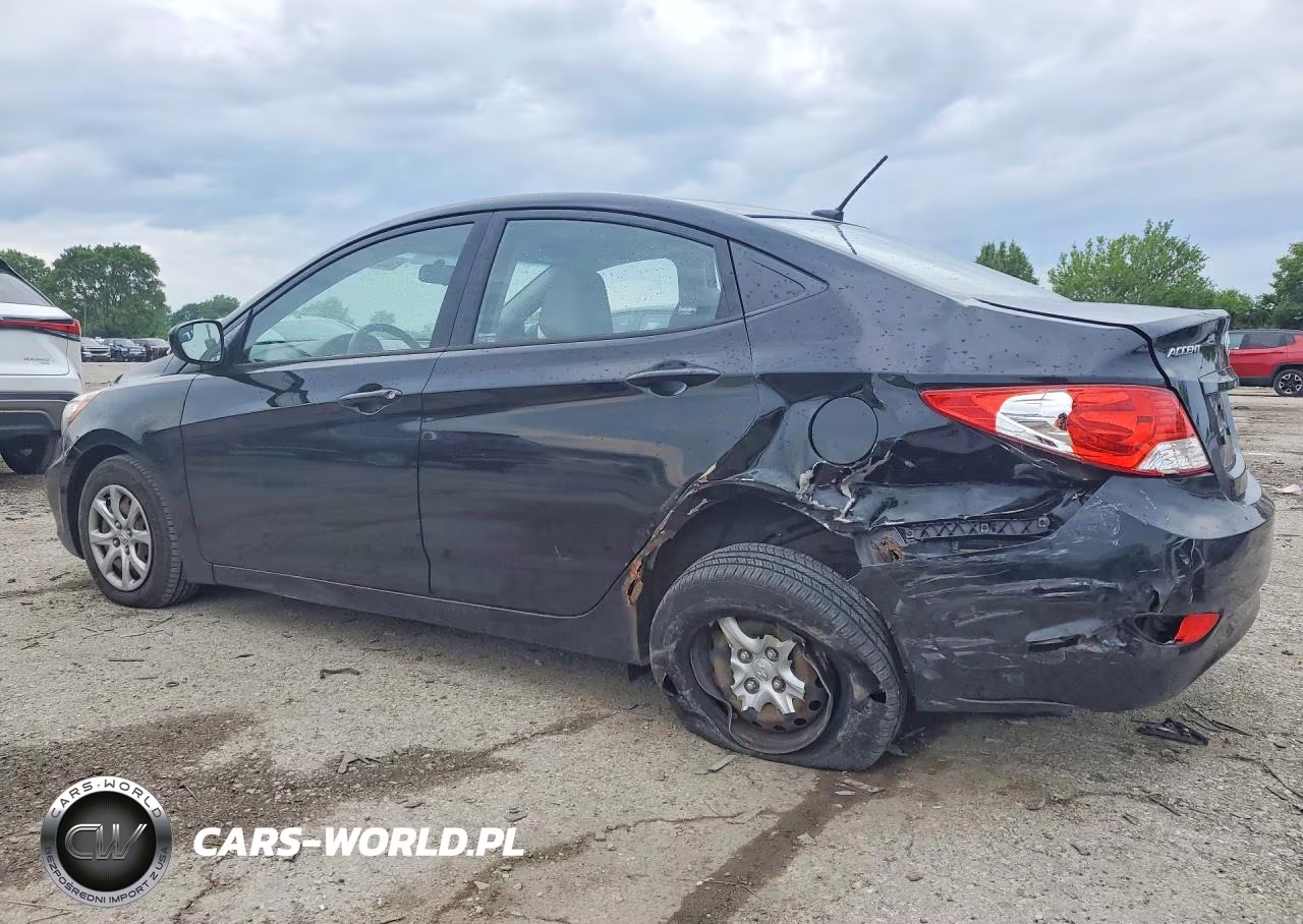 2014 Hyundai Accent Gls VIN:KMHCT4AE4EU718183 - 2