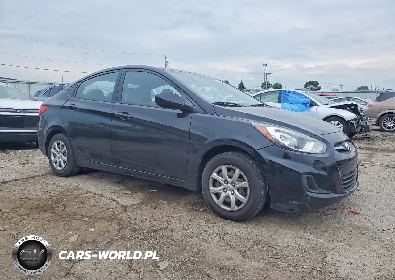 2014 Hyundai Accent Gls VIN:KMHCT4AE4EU718183 - 4