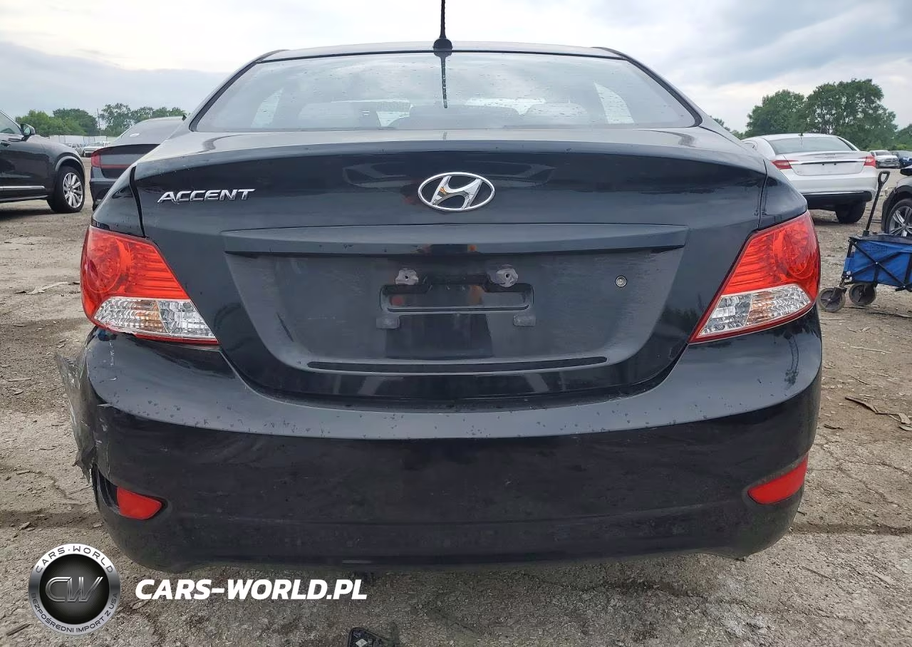 2014 Hyundai Accent Gls VIN:KMHCT4AE4EU718183 - 6