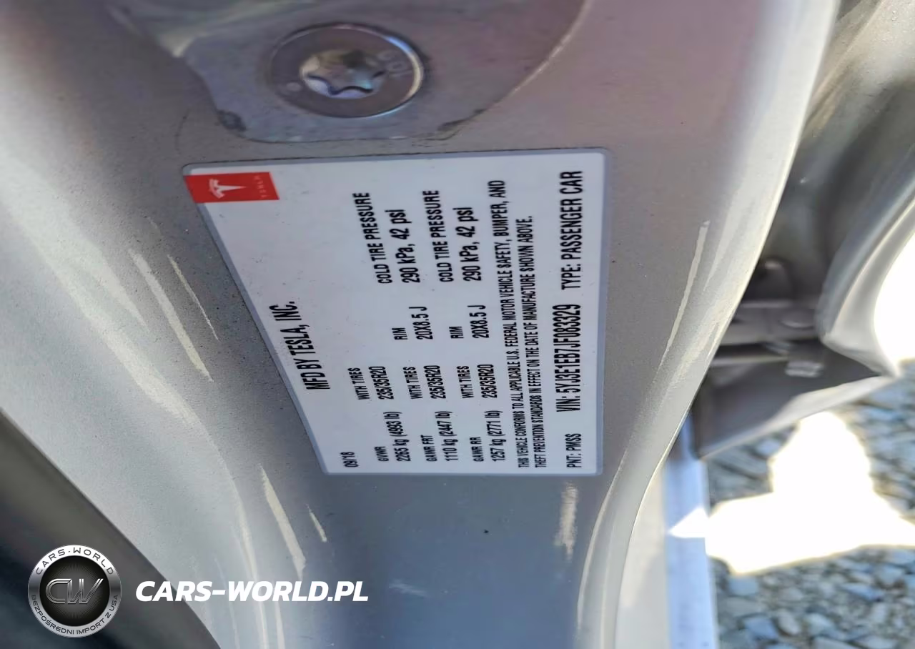 2018 Tesla Model 3 VIN:5YJ3E1EB7JF083329 - 13