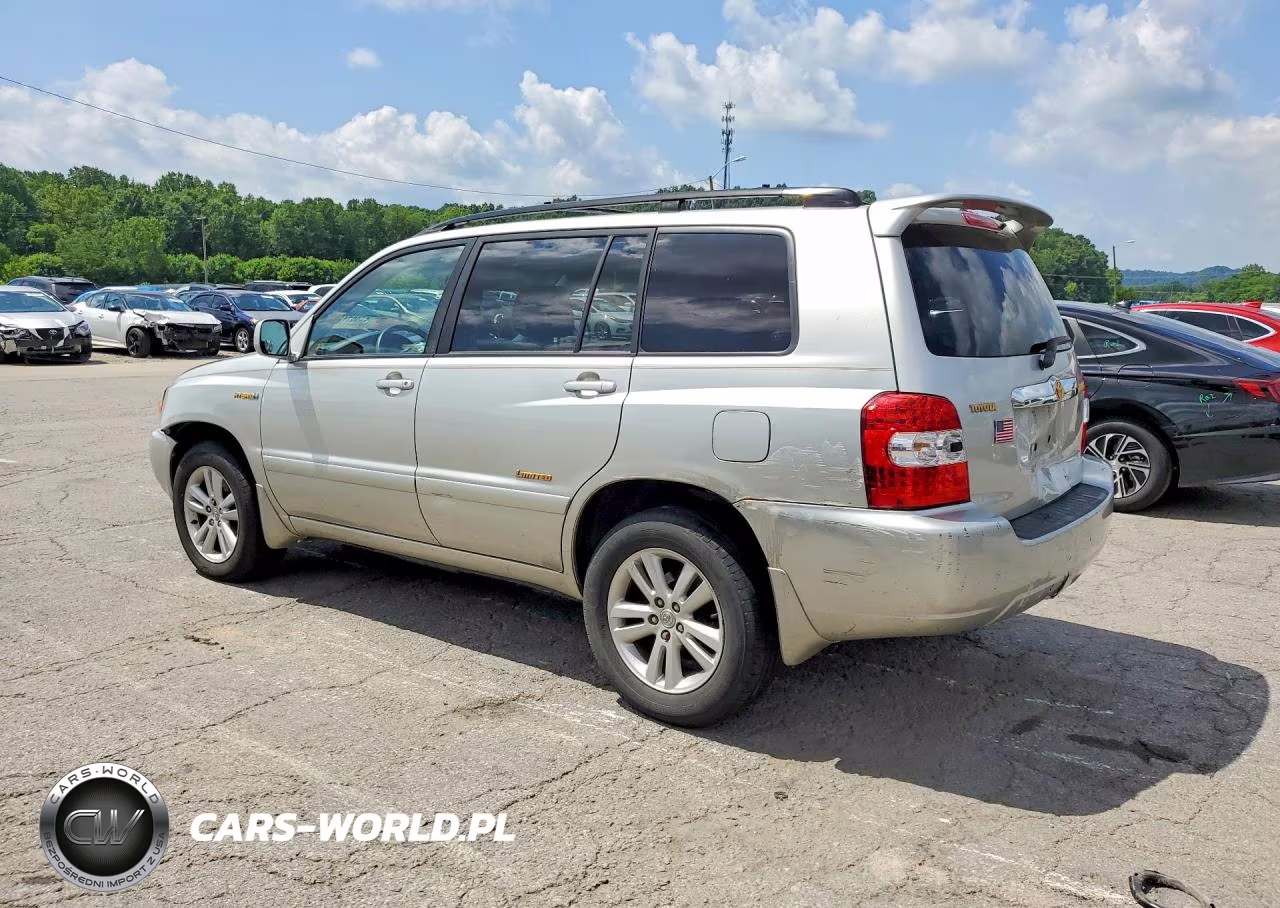 2007 Toyota Highlander Hybrid VIN:JTEGW21A970017899 - 2