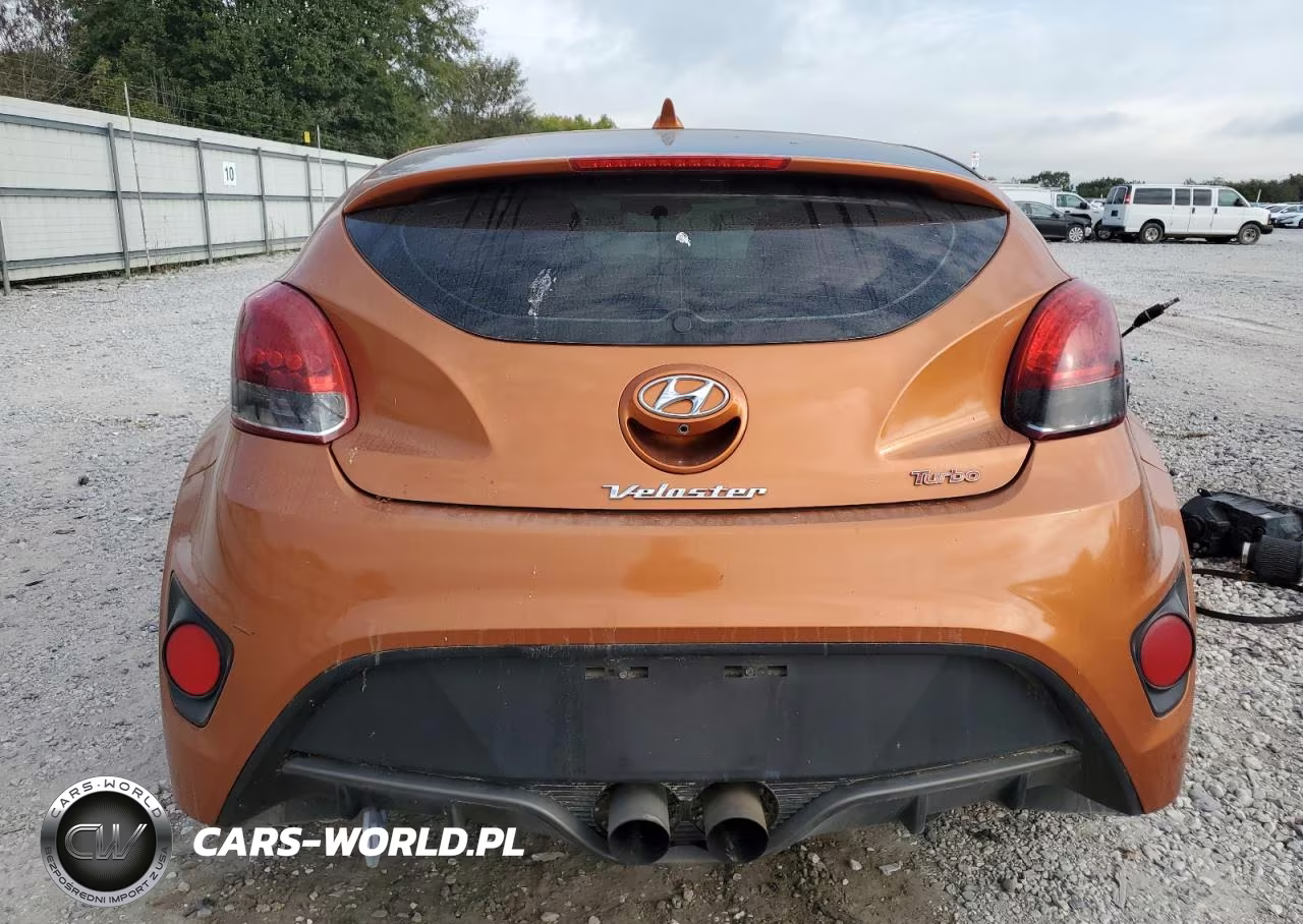 2015 Hyundai Veloster Turbo VIN:KMHTC6AE7FU242184 - 6
