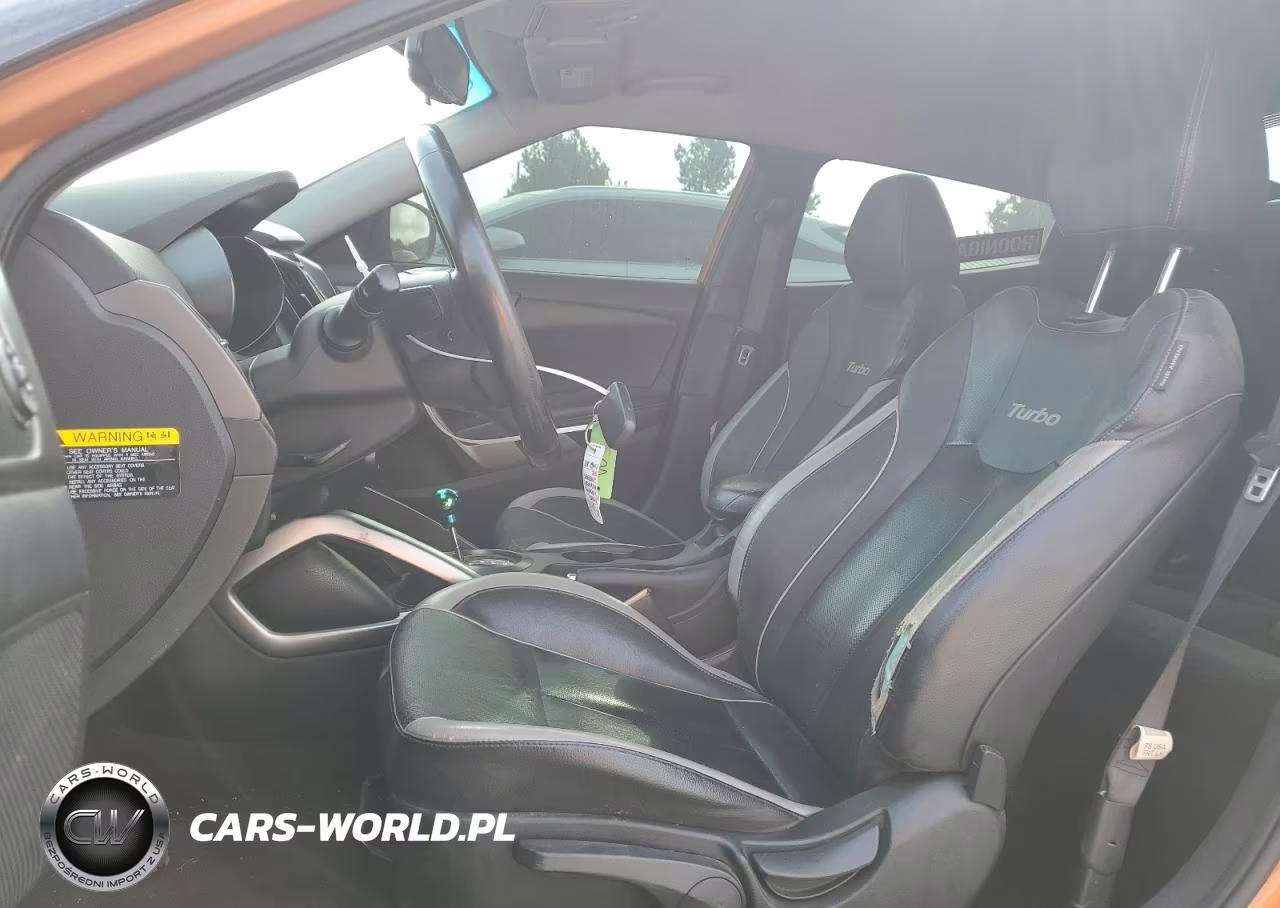 2015 Hyundai Veloster Turbo VIN:KMHTC6AE7FU242184 - 7