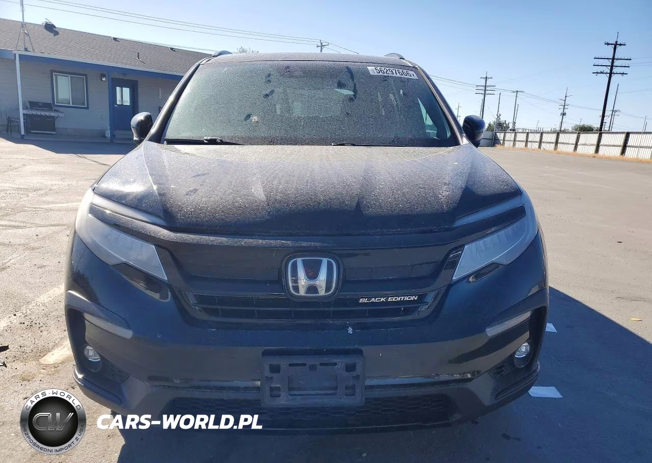 2022 Honda Pilot Black VIN:5FNYF6H77NB055107 - 5