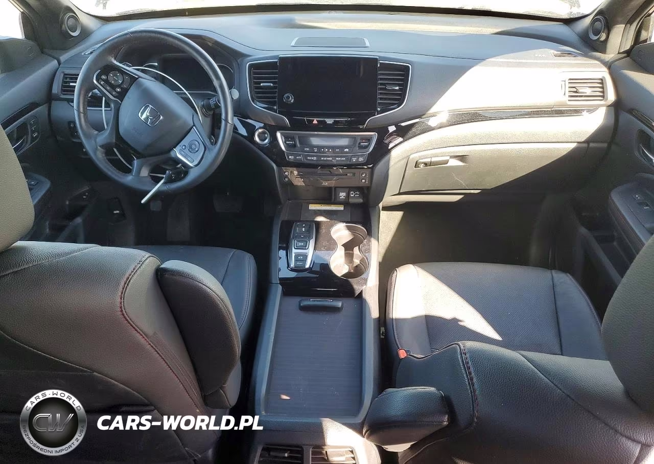 2022 Honda Pilot Black VIN:5FNYF6H77NB055107 - 8