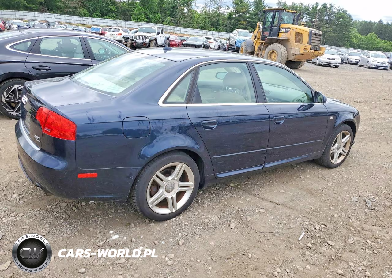 2008 Audi A4 2.0T Quattro VIN:WAUDF78E28A004465 - 3