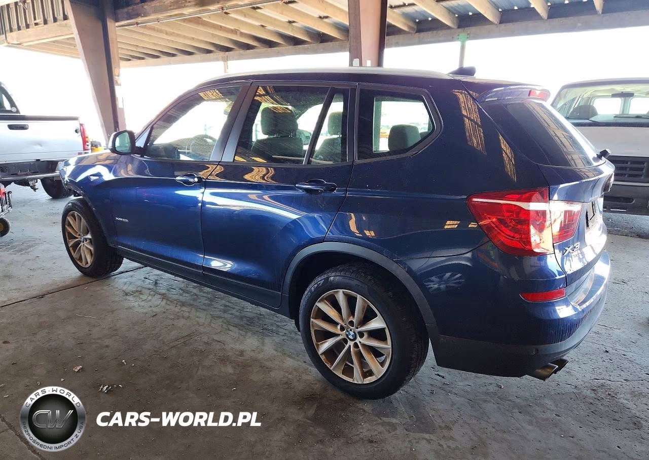 2016 BMW X3 xDrive28I VIN:5UXWX9C53G0D90623 - 2