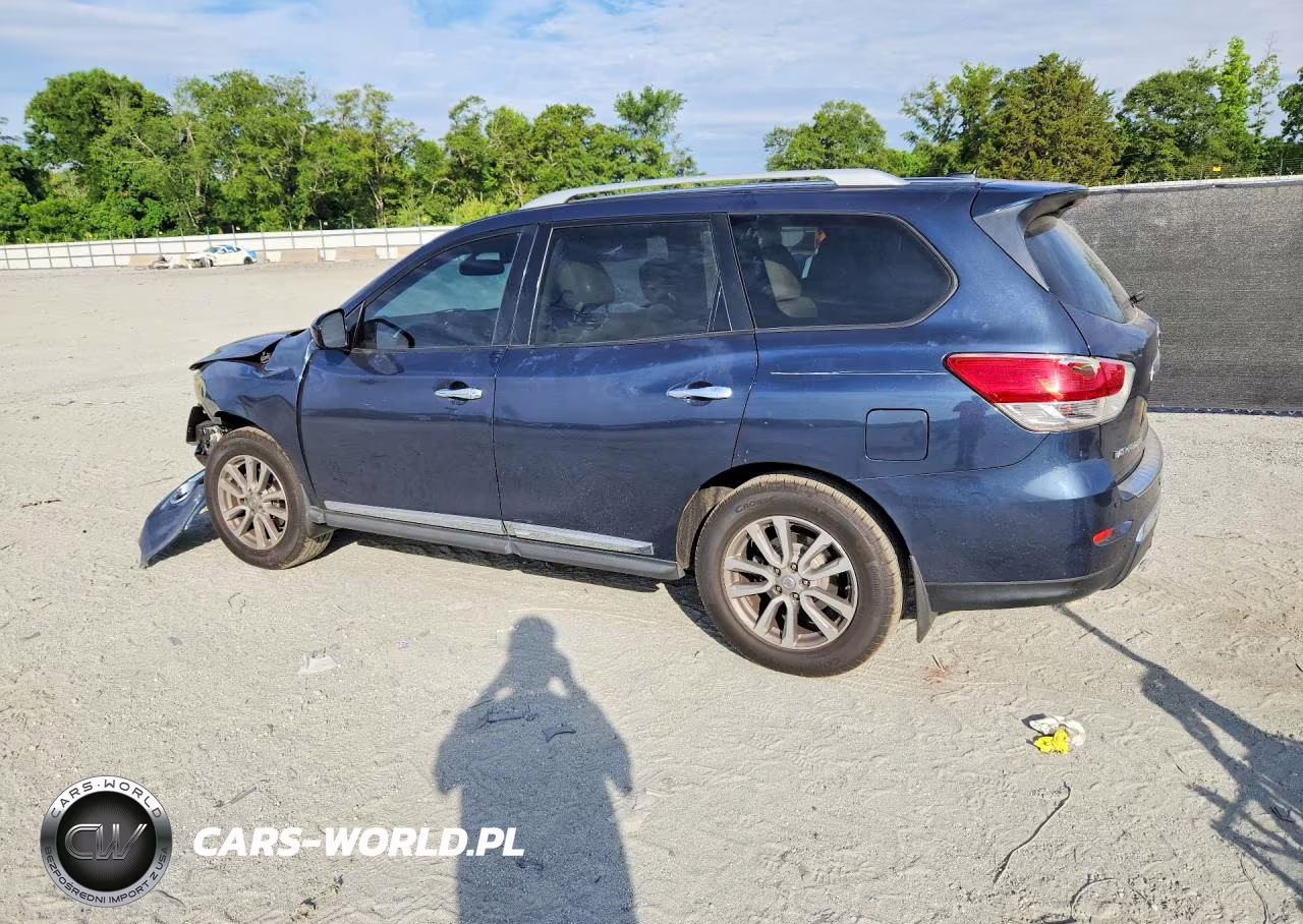 2016 Nissan Pathfinder Sl VIN:5N1AR2MM9GC627187 - 2