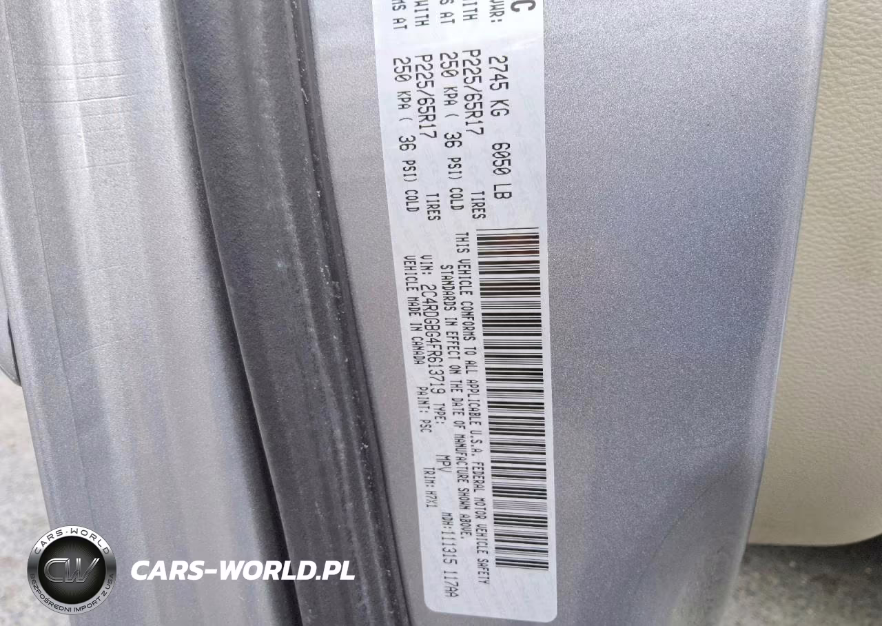 2015 Dodge Grand Caravan Se VIN:2C4RDGBG4FR613719 - 13