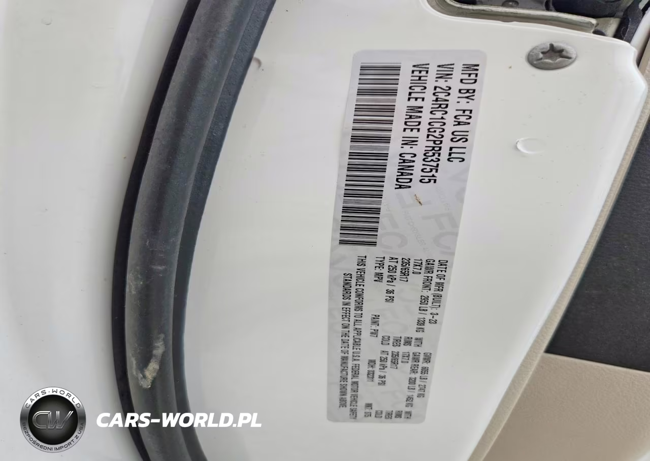 2023 Chrysler Voyager Lx VIN:2C4RC1CG2PR537515 - 13