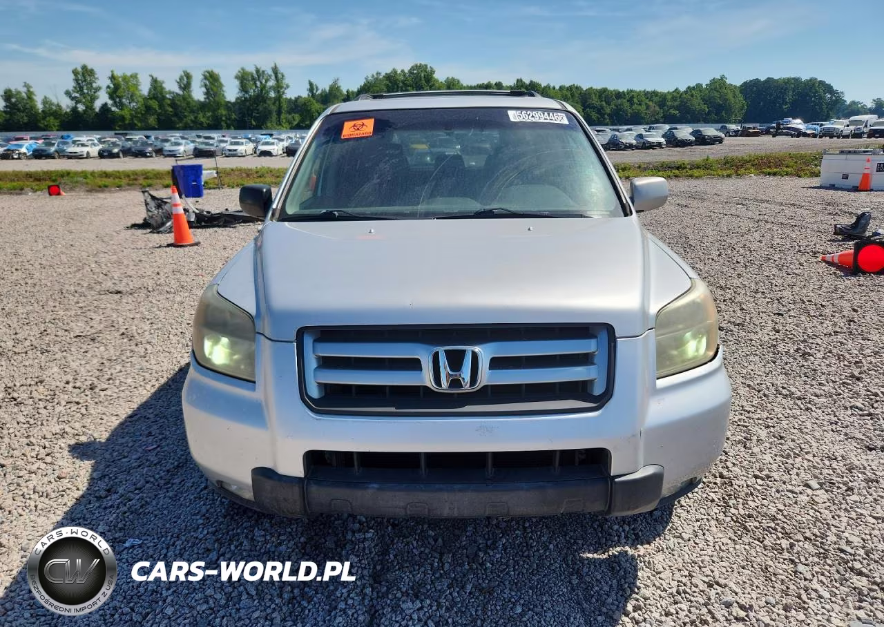 2006 Honda Pilot Ex VIN:5FNYF28746B035195 - 5