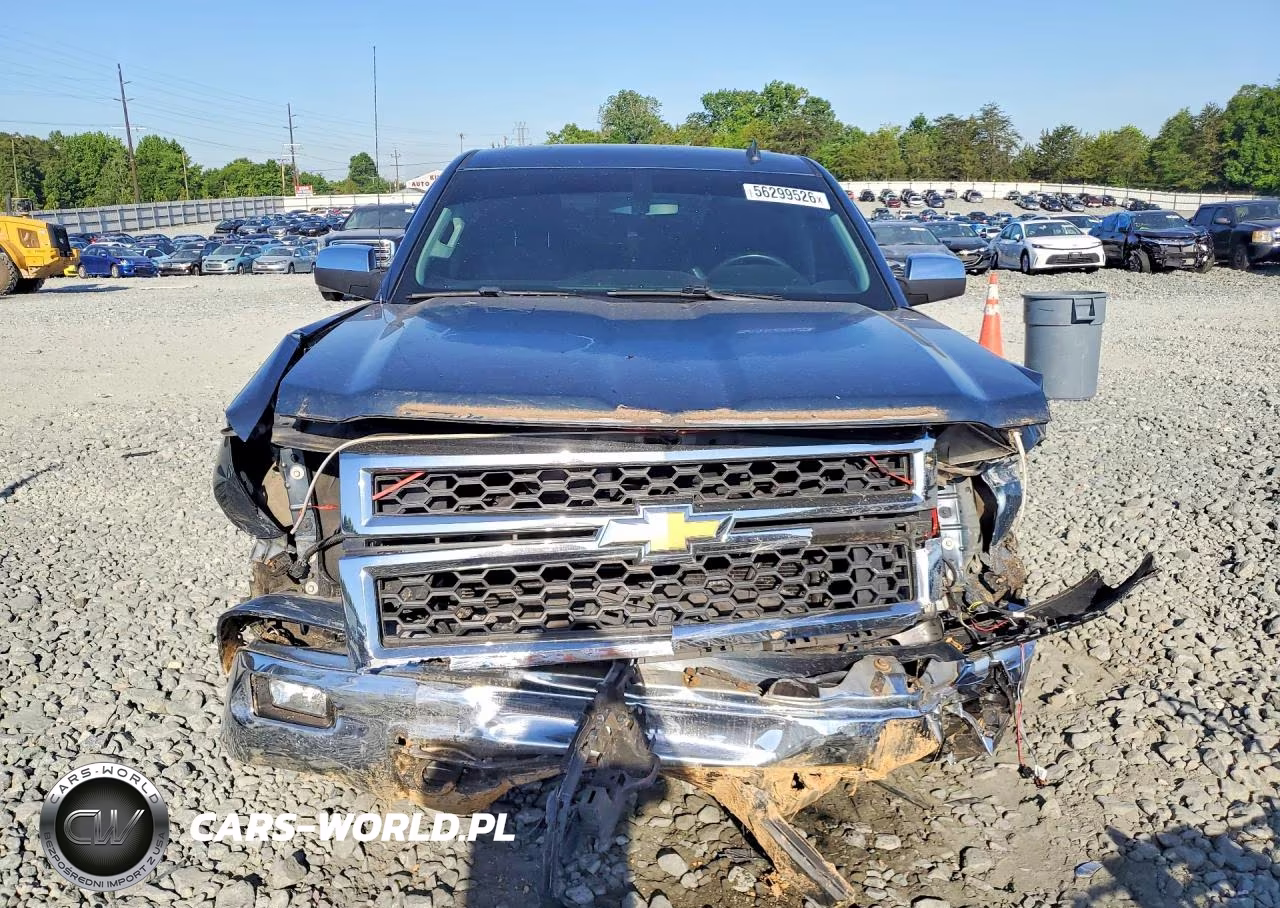 2014 Chevrolet Silverado K1500 Lt VIN:3GCUKREC0EG123285 - 5