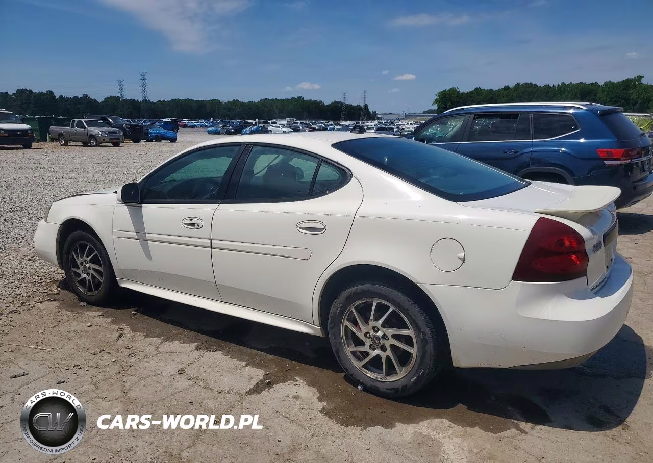 2004 Pontiac Grand Prix Gtp VIN:2G2WR544841324838 - 2