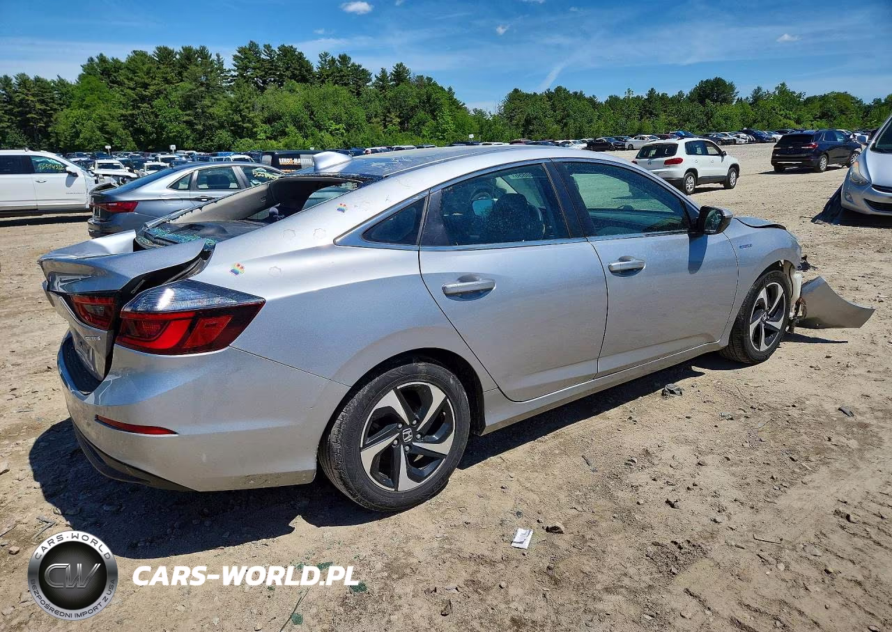 2022 Honda Insight Ex VIN:19XZE4F58NE012639 - 3