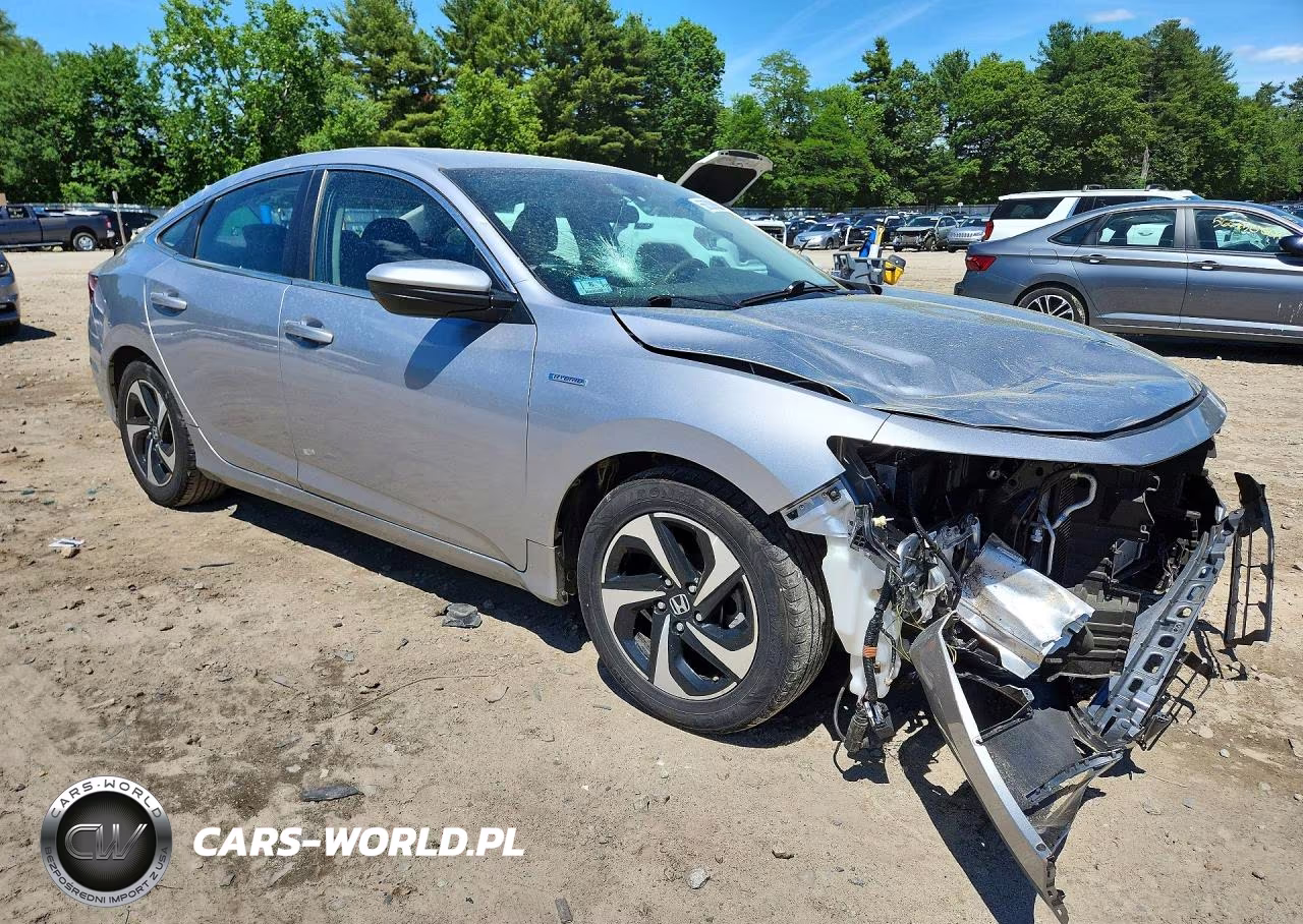 2022 Honda Insight Ex VIN:19XZE4F58NE012639 - 4