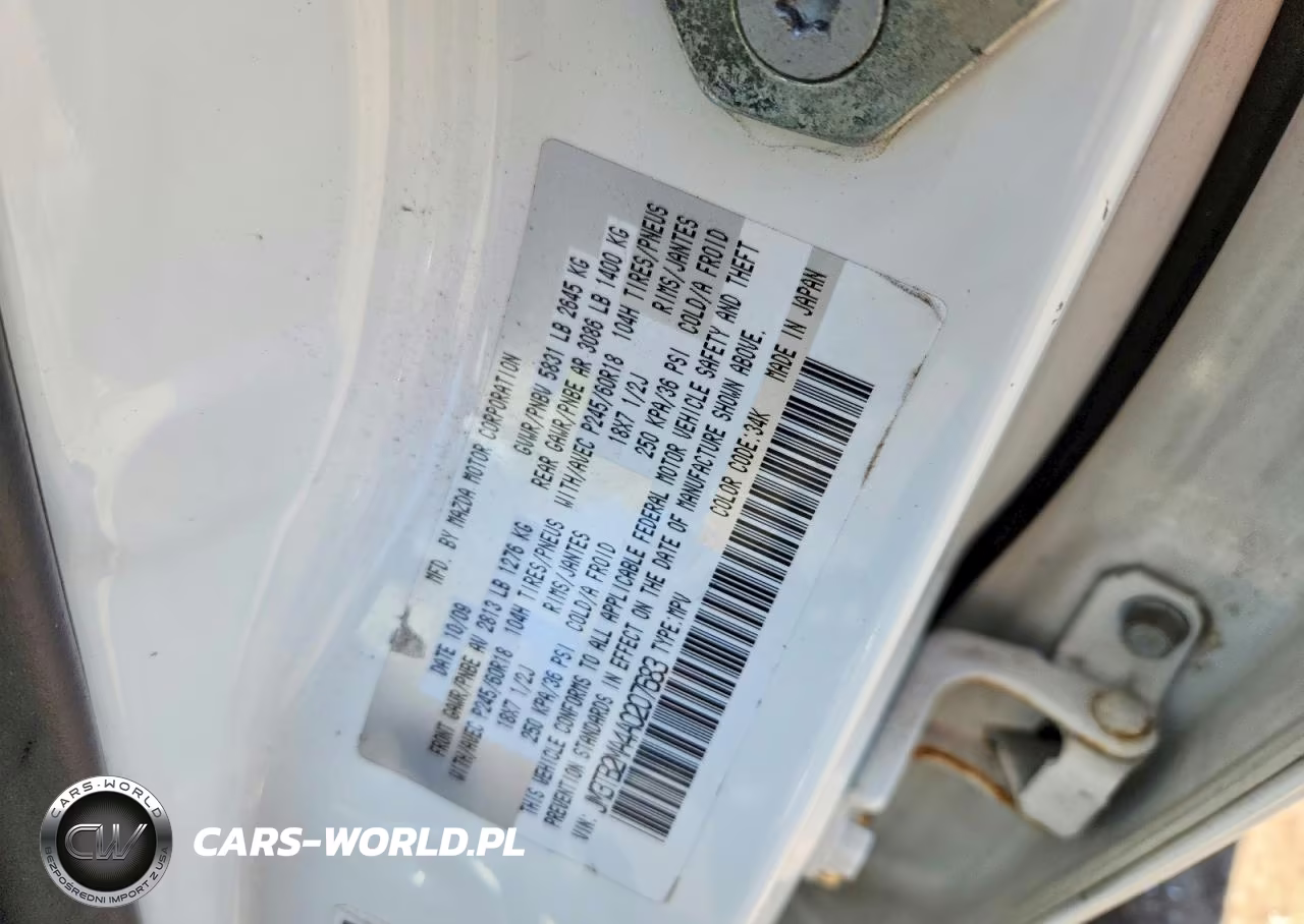 2010 Mazda Cx-9 VIN:JM3TB2MA4A0207683 - 13